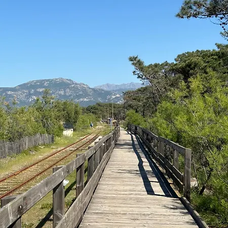 Sejour De Charme A Vue Et Montagne En T3 Residentiel Avec Piscine Lejlighed Calvi (Corsica)
