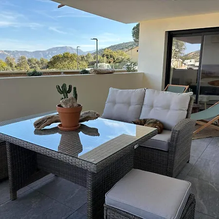 Sejour De Charme A Vue Et Montagne En T3 Residentiel Avec Piscine Lejlighed